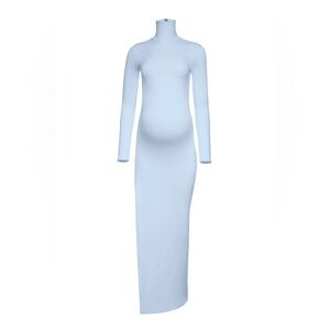 Bumpsuit Monica Maternity Dress Powder Blue Size Small